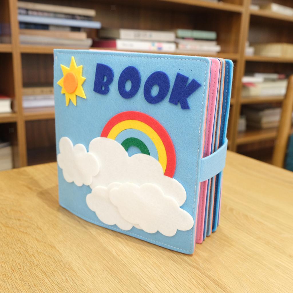 Felt Book for Early Education and Montessori Learning