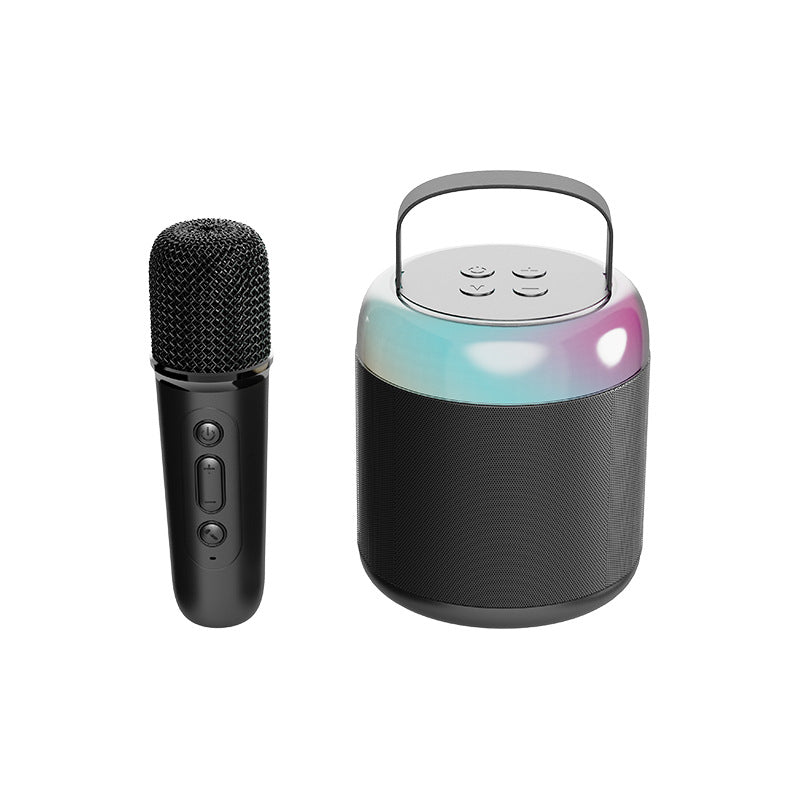 Portable Wireless Bluetooth Karaoke Microphone Speaker Set