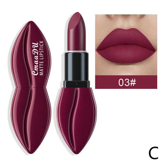 10-Color Long-Lasting Matte Lipstick Set for Makeup