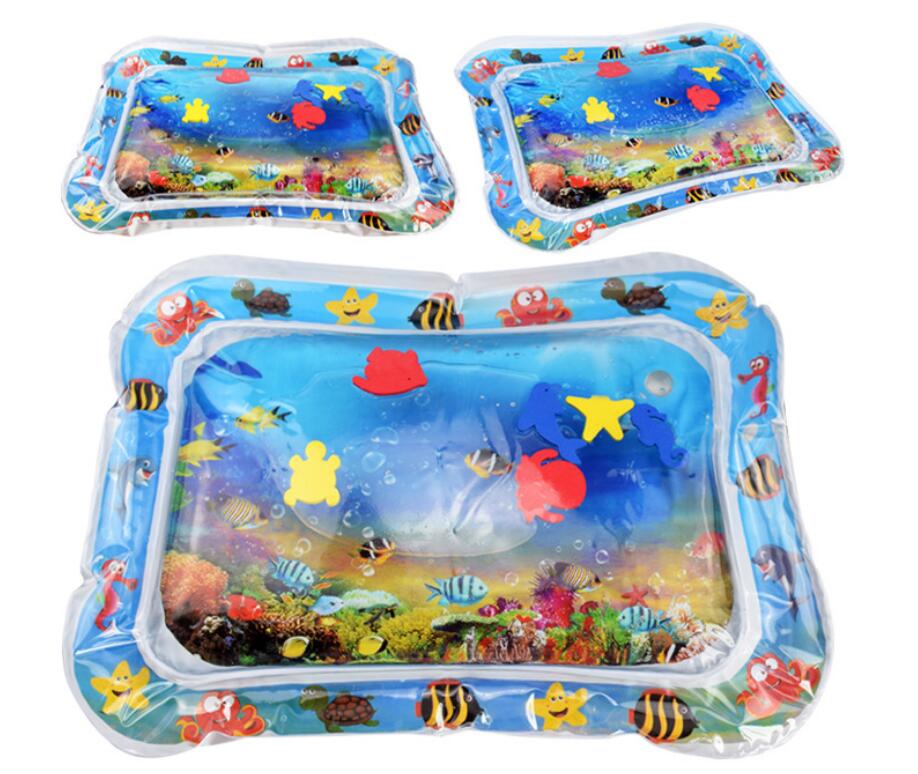 Large Inflatable Baby Water Play Mat for Tummy Time