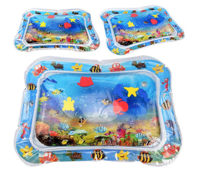 Large Inflatable Baby Water Play Mat for Tummy Time