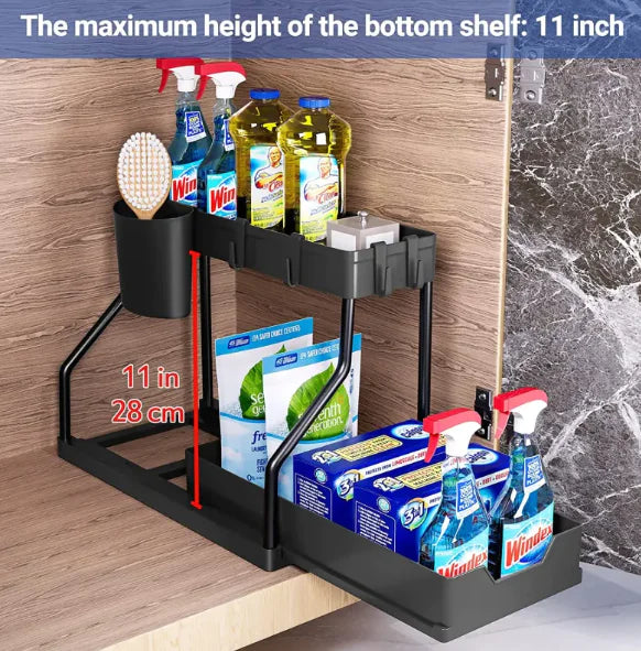 2-Tier Sink Organizer Rack