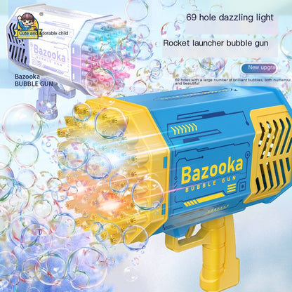 Bubble Machine with 69 Holes - Popular Toy for Kids