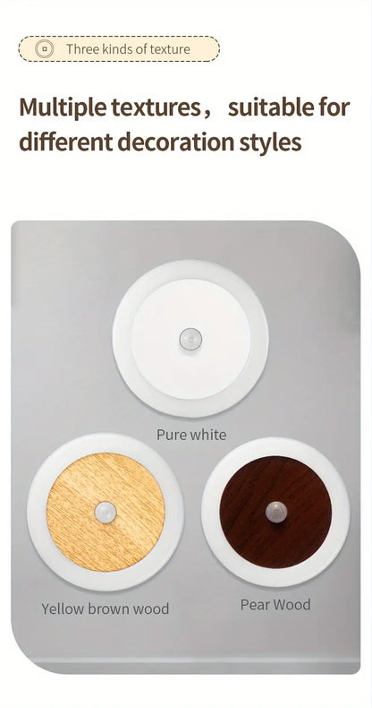 1pc PIR Motion Sensor LED Wardrobe Night Light
