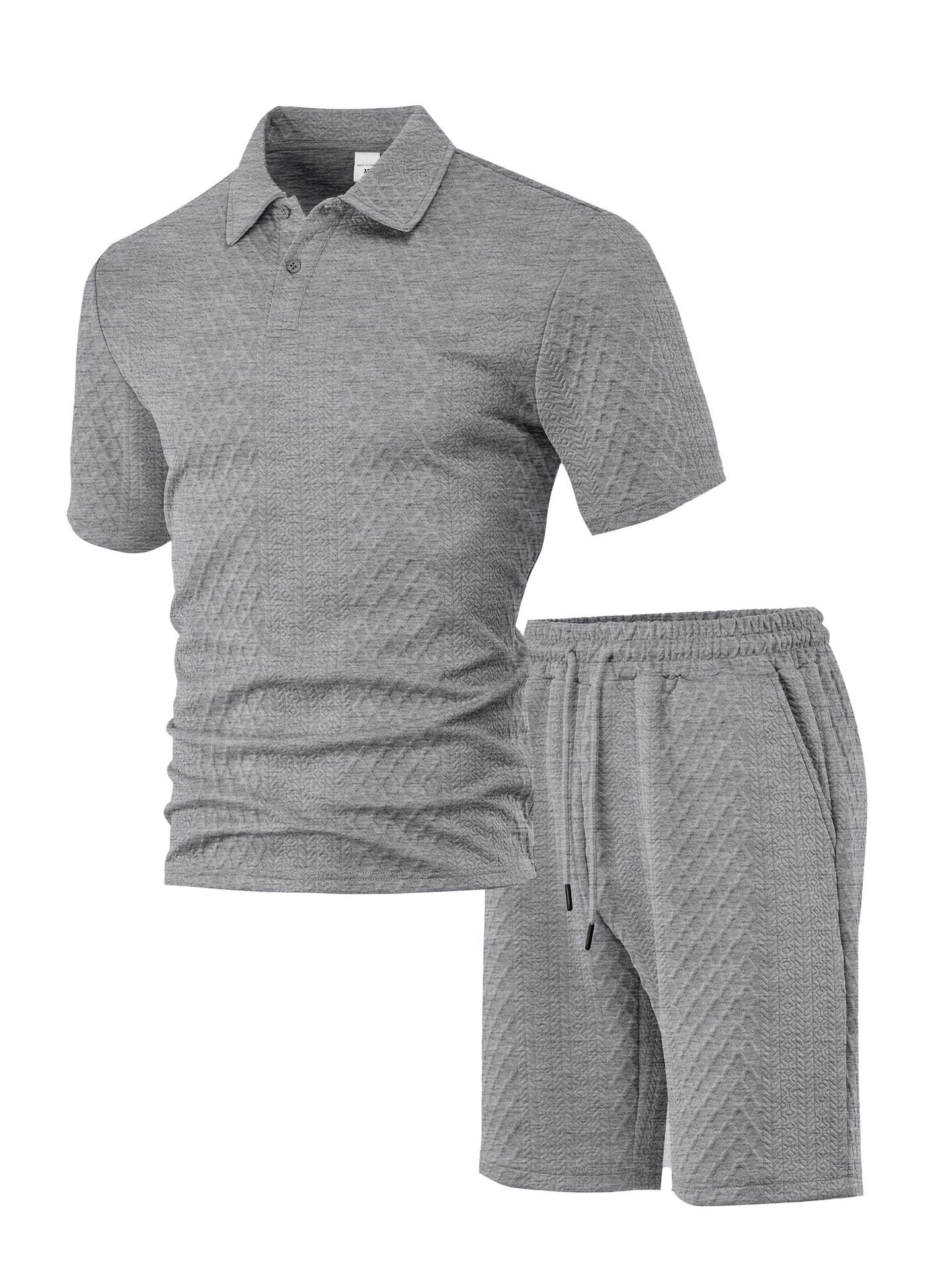 Men's Casual Thin Short Sleeve Suit