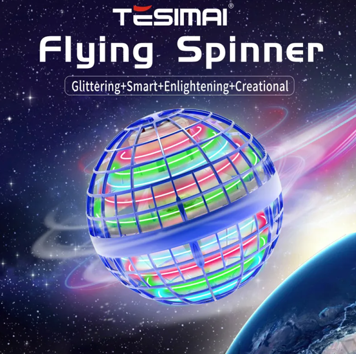 Magic LED Flying Gyro Ball