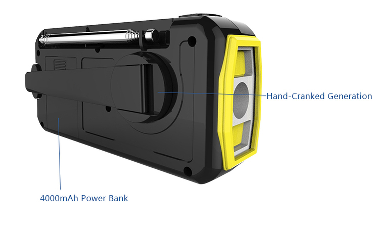 Outdoor Waterproof Emergency Solar Radio