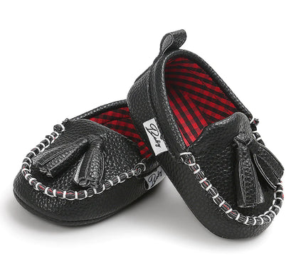 Toddler Soft Bottom Shoes with Tassels for Walking