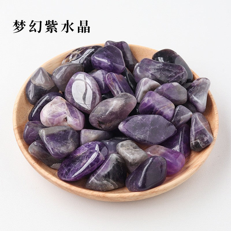 Polished Crystal Stones for Decoration and Aromatherapy