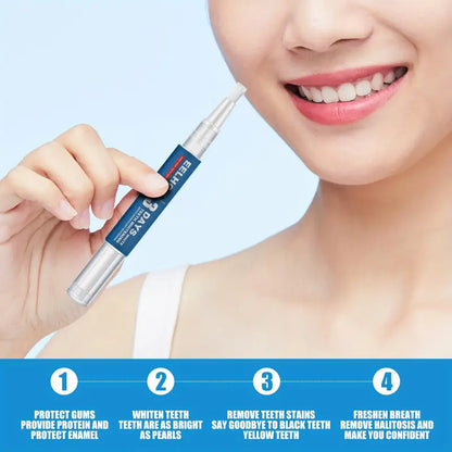 Teeth Whitening Pen - Effective, Painless, Travel-Friendly