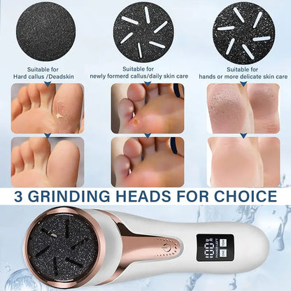 Electric Callus Remover with Vacuum for Feet Care Kit
