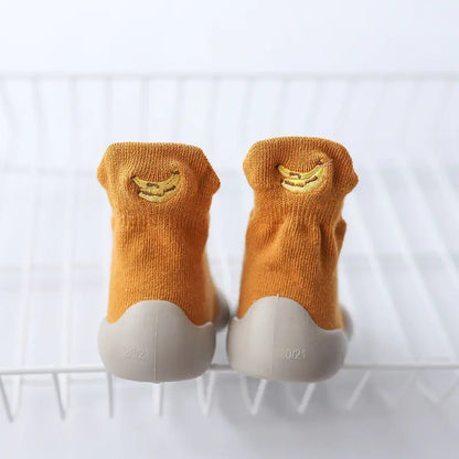 Autumn Baby Toddler Embroidery Non-slip Indoor Shoes