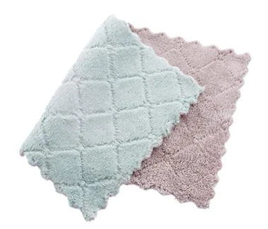 Absorbent Dish Cloths and Kitchen Towels Set