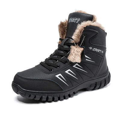 Men's Warm Snow Boots and Hiking Shoes