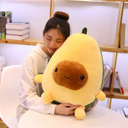 Avocado Plush Toy, Soft Toy - Cuddly Avocado Figure