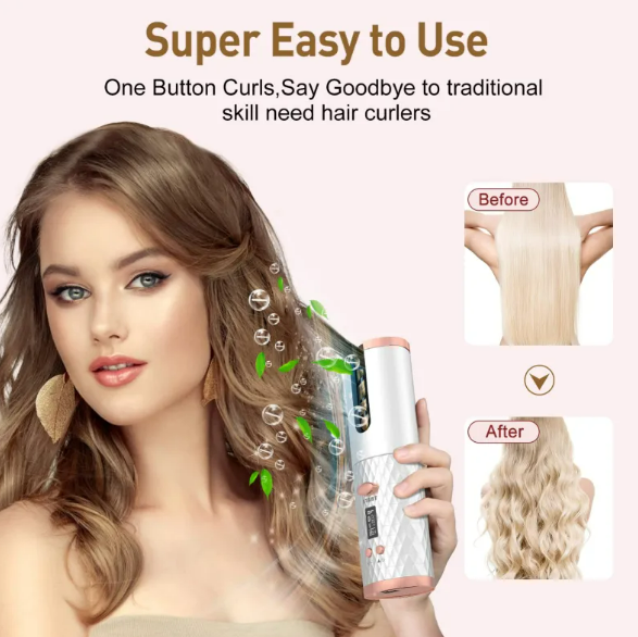 Wireless Automatic Hair Curler