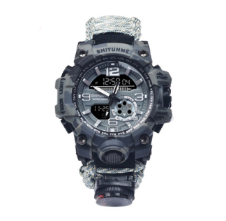Life-Saving Rope Whistle and Temperature Watch