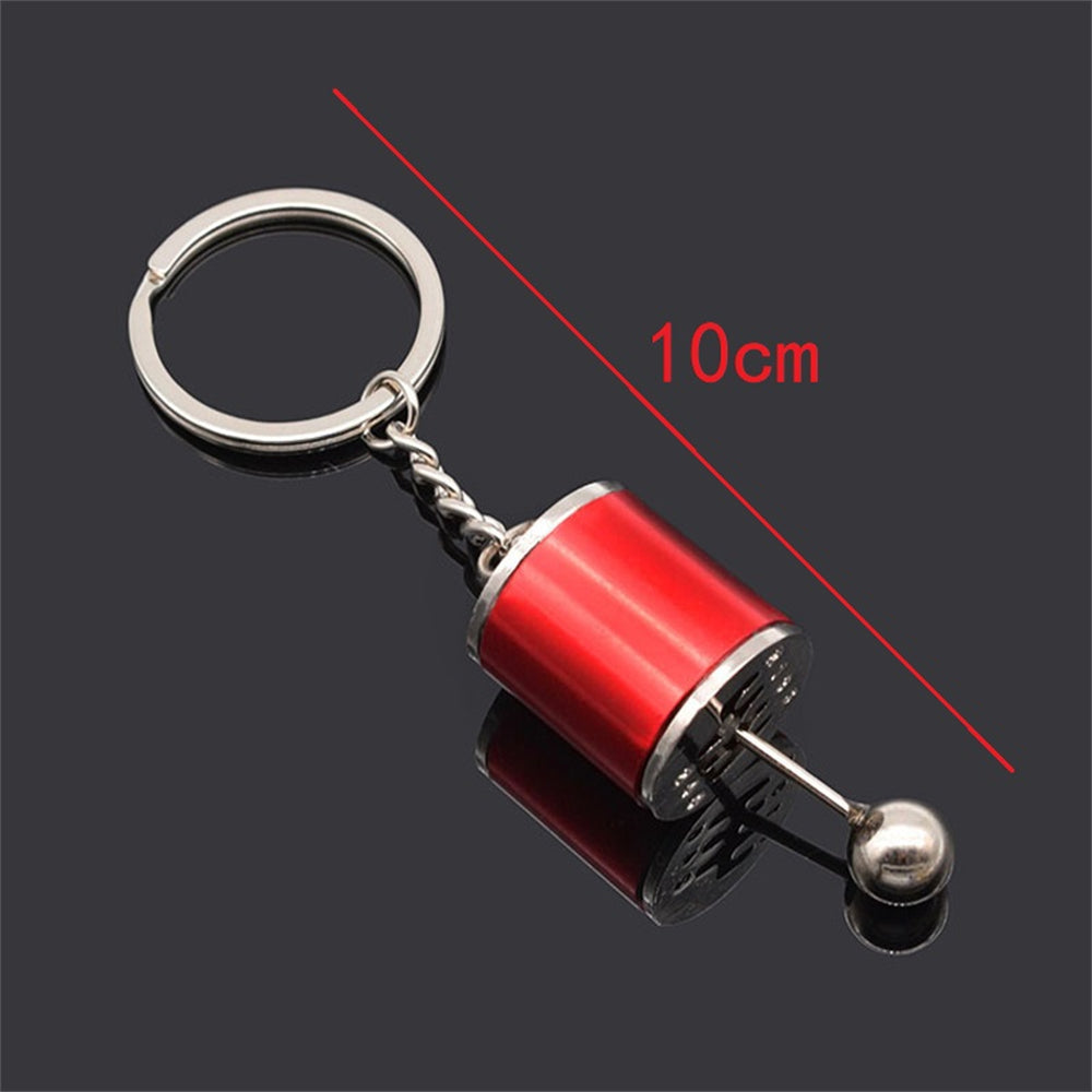 Gear Shift Key Chain for Car Modification - Metal Pendant