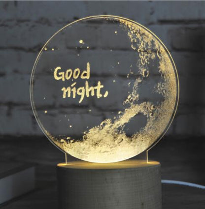 LED Moon Lamp with Bluetooth Speaker