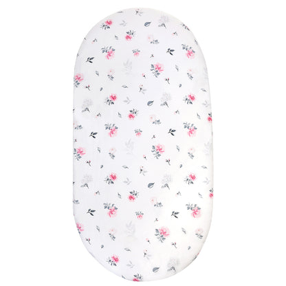 Baby Cradle Mattress Cover with Soft Fabric Top