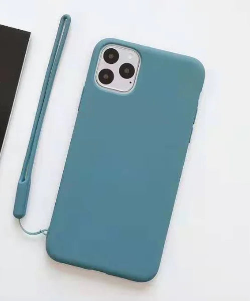 Silicone Phone Case - Solid Color Phone Cover