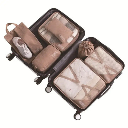 Travel Organizer and Storage Bag Set
