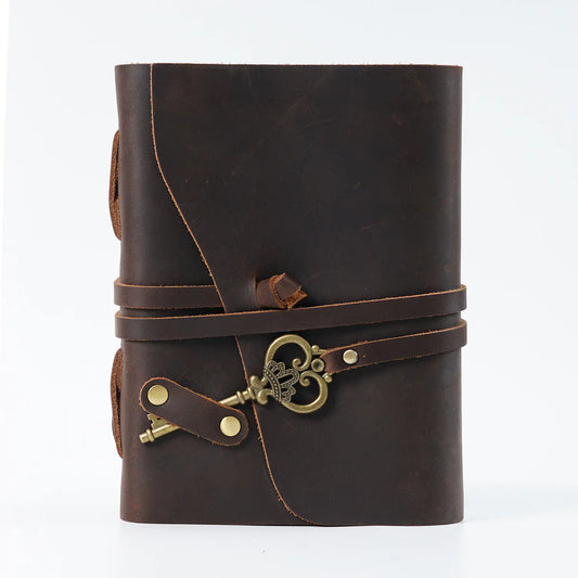 First Layer Cowhide Travel Notebook