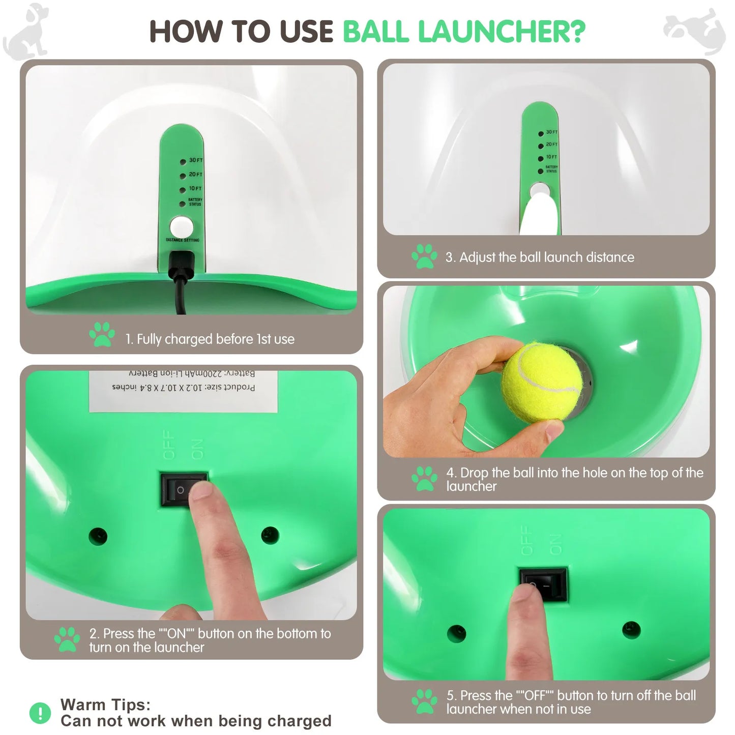 Dog Tennis Ball Launcher