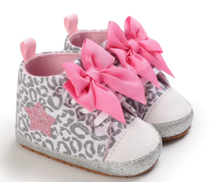 Baby Leopard Sequin Shoes - Toddler Walking Shoes