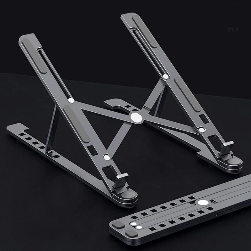 Adjustable Aluminum Laptop Riser – X Style