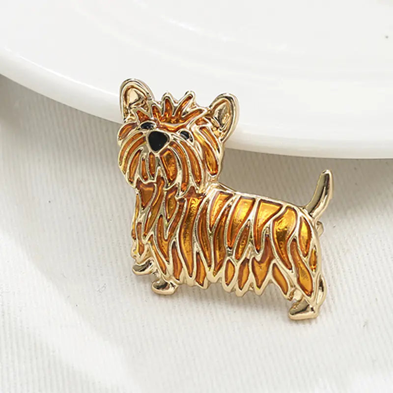High-End Fashion Lion Brooch - Animal Apparel Accessory