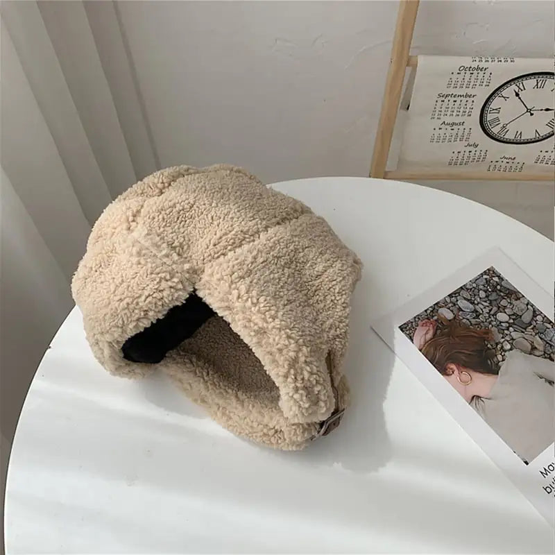 Warm Berber Fleece Winter Hat for Women