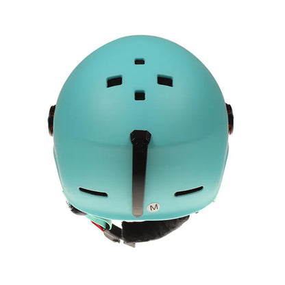 Moon Ski Helmet with Integrated Goggles for Safety