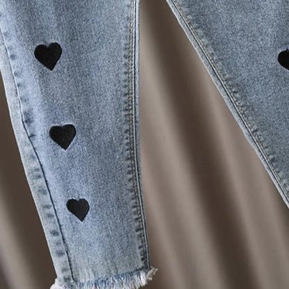 Toddler Baby Girl Casual Denim Jeans Trousers