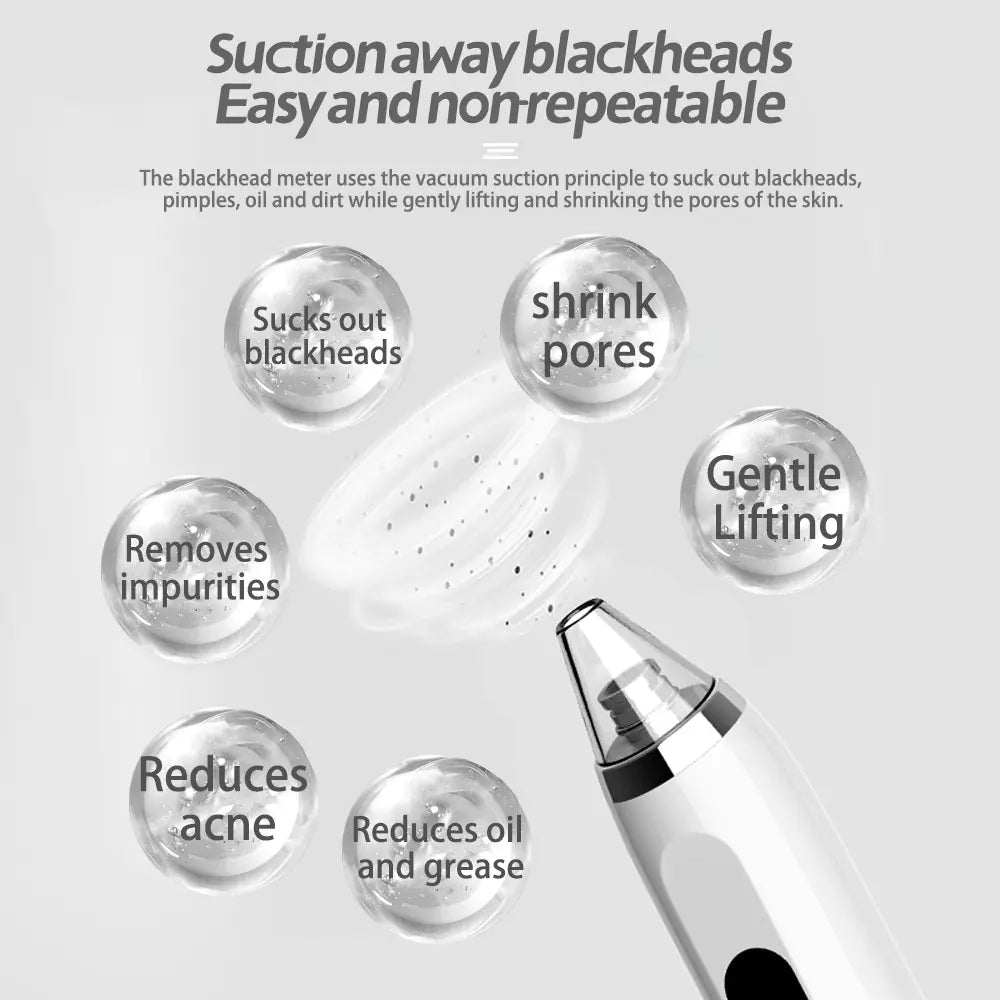 Portable Electric Blackhead Remover for Home Use