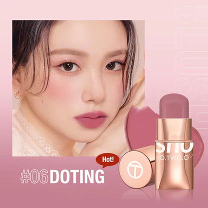 Natural Color Nude Makeup Blusher Stick for Enhancement