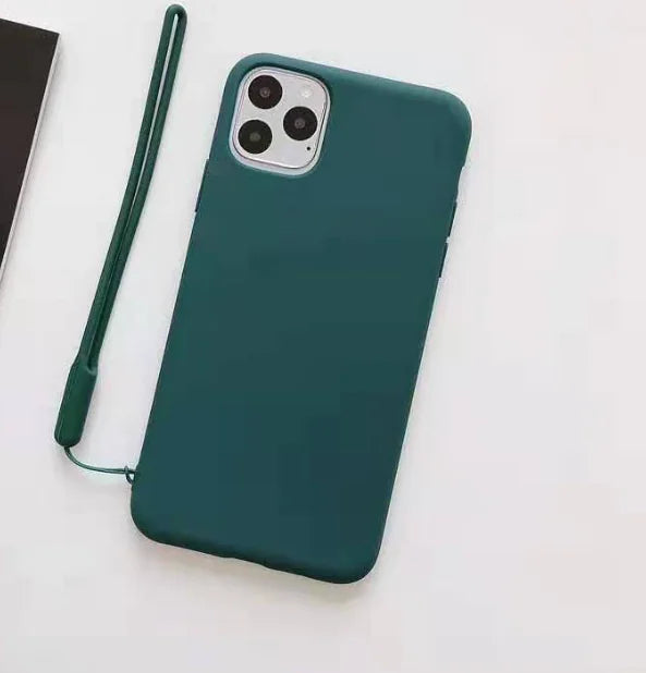 Silicone Phone Case - Solid Color Phone Cover