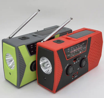 Emergency Rechargeable Multi-Functional Radio