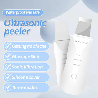 Ultrasonic Skin Scrubber for Home Beauty Care
