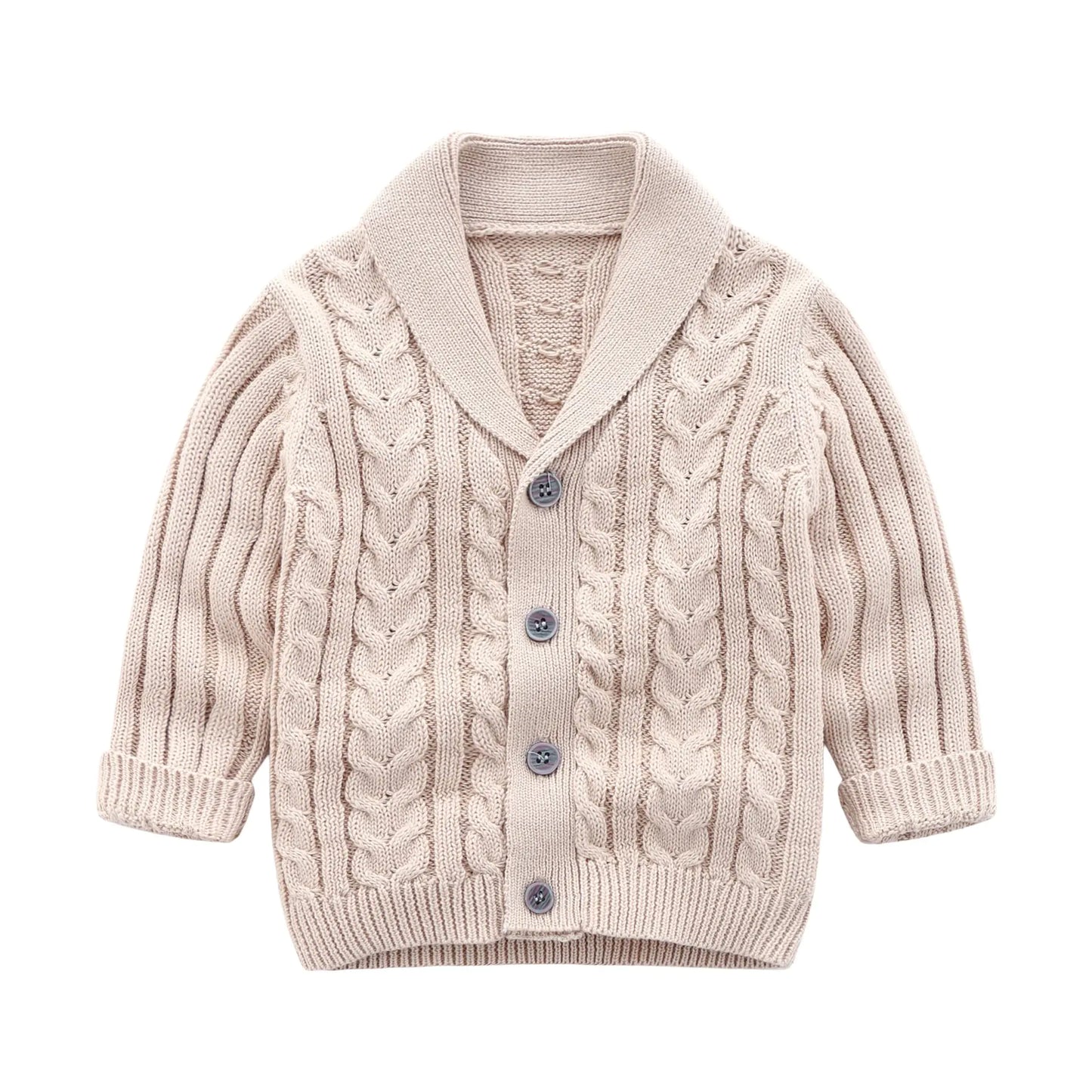 Knitted Baby Cardigan Sweater Coat