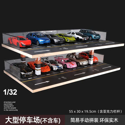 Large Realistic Parking Garage Model Display Rack