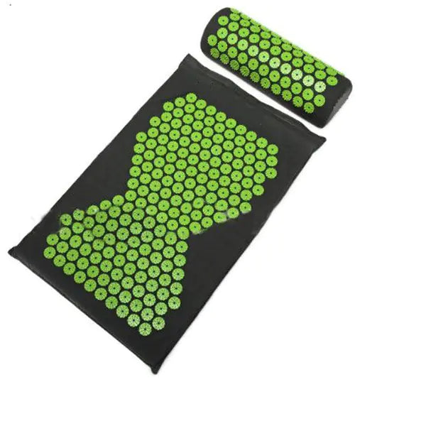 Acupuncture Massage Mat and Pillow Set with Yoga Mat