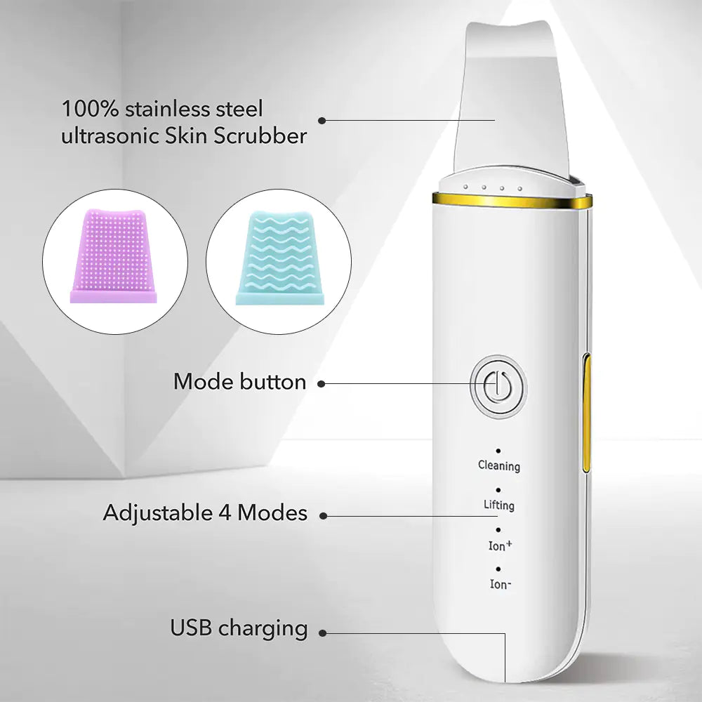 Electric Face Scrubber for Deep Pore Cleansing