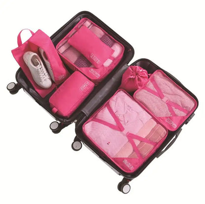 Travel Organizer and Storage Bag Set