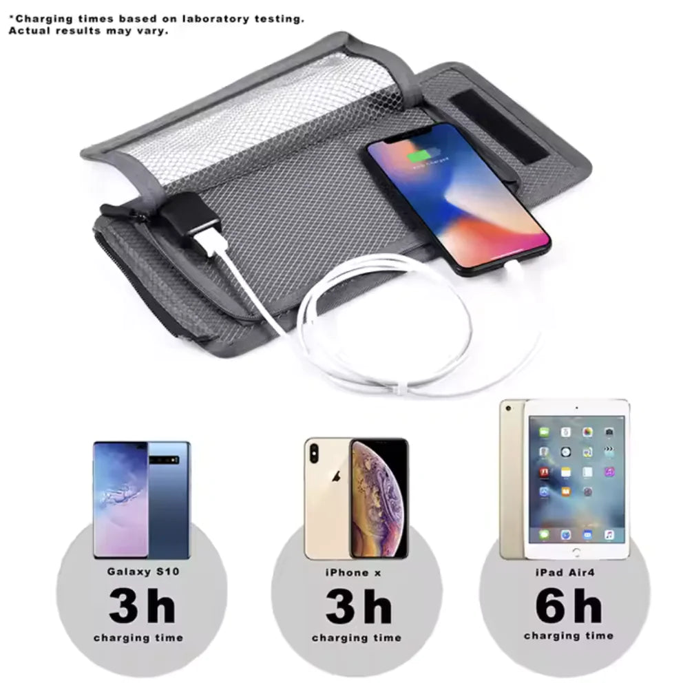 Solar-Powered Backpack