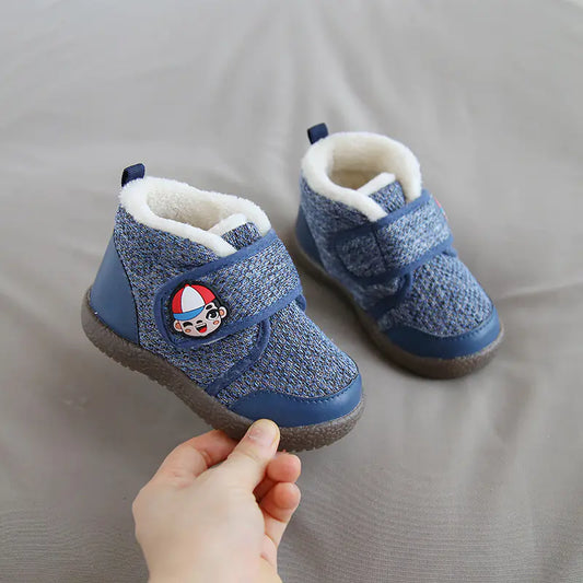 Plush Baby Snow Boots for Kids