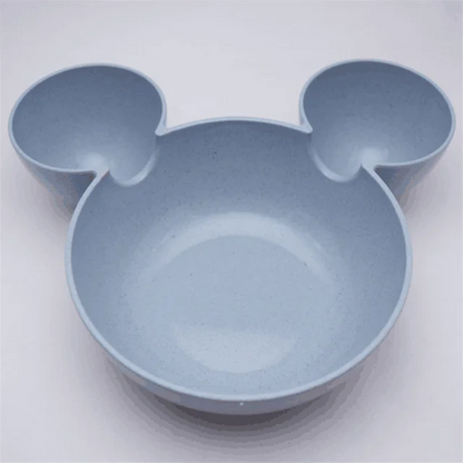 Mickey Mouse Kids Bowl and Snack Plate Tableware