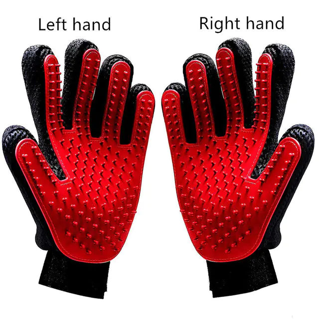 Fashionable Rubber Bath Brush for Pets - Silicone Grooming Glove