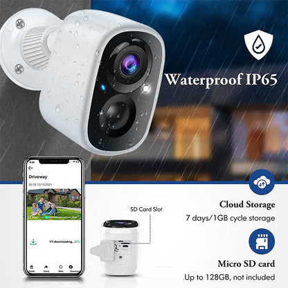 Rechargeable Wireless HD Night Vision Camera Monitor