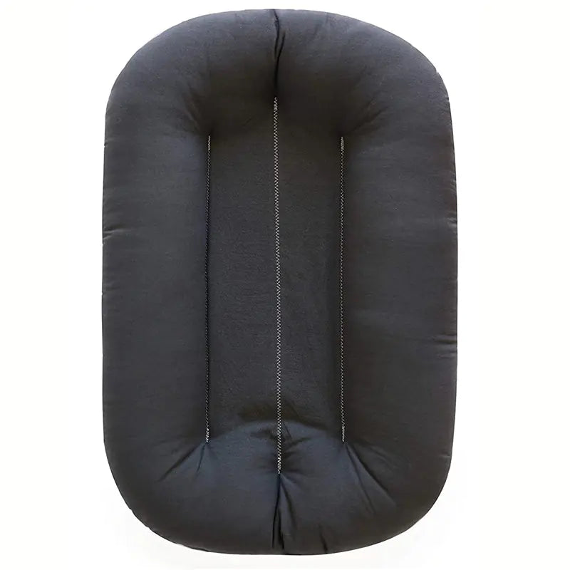 Removable and machine-washable bionic bed cover with a hidden durable nylon zipper.